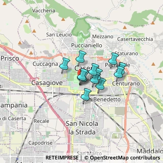 Mappa Piazza della Prefettura, 81100 Caserta CE, Italia (1.00846)