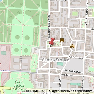 Mappa Piazza Luigi Vanvitelli,  52, 81100 Caserta, Caserta (Campania)