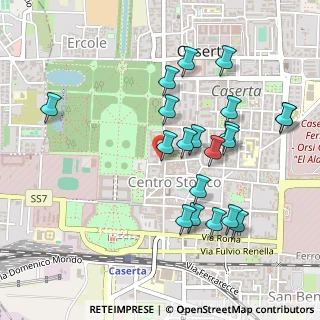 Mappa Piazza della Prefettura, 81100 Caserta CE, Italia (0.53)