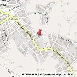 Mappa Via Redipuglia, 12, 07021 Arzachena, Sassari (Sardegna)