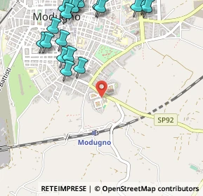 Mappa Piazza Luigi Einaudi, 70026 Modugno BA, Italia (0.7715)