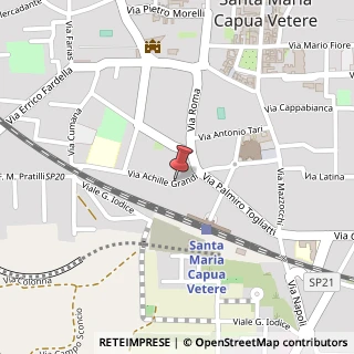 Mappa Via Achille Grandi, 6, 81055 Santa Maria Capua Vetere, Caserta (Campania)