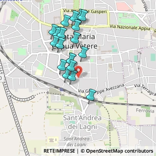 Mappa Piazza Giacomo Matteotti, 81055 Santa Maria Capua Vetere CE, Italia (0.4775)