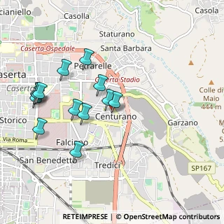 Mappa Via N.Jommelli, 81100 Caserta CE, Italia (1.06)
