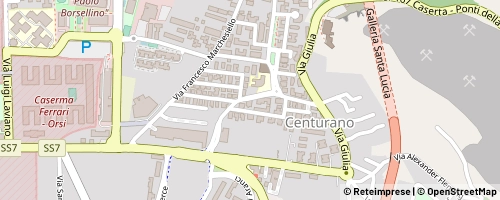 Mappa Caserta