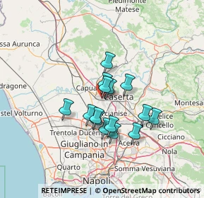 Mappa Traversa III Via Biagio Rosato, 81040 Curti CE, Italia (10.544)