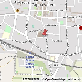 Mappa via Guglielmo Marconi, 13, 81055 Santa Maria Capua Vetere, Caserta (Campania)