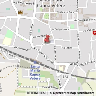 Mappa via Guglielmo Marconi, 40, 81055 Santa Maria Capua Vetere, Caserta (Campania)