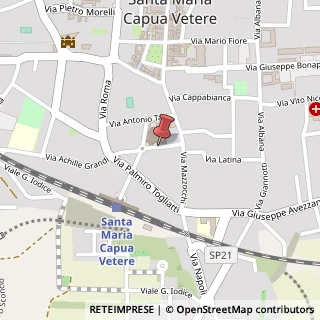 Mappa via Guglielmo Marconi, 22, 81055 Santa Maria Capua Vetere, Caserta (Campania)