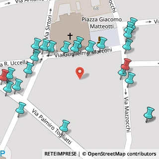 Mappa Via Guglielmo Marconi, 81055 Santa Maria Capua Vetere CE, Italia (0.088)