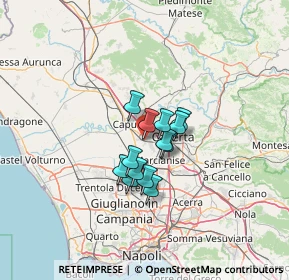 Mappa Via Guglielmo Marconi, 81055 Santa Maria Capua Vetere CE, Italia (8.43692)