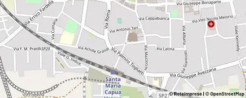 Mappa Santa Maria Capua Vetere