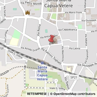 Mappa Via Guglielmo Marconi,  50, 81055 Santa Maria Capua Vetere, Caserta (Campania)