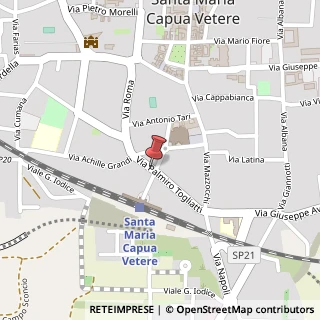 Mappa Via Palmiro Togliatti, 2, 81055 Santa Maria Capua Vetere, Caserta (Campania)