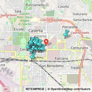 Mappa Viale Alberto Beneduce, 81100 Caserta CE, Italia (0.7155)