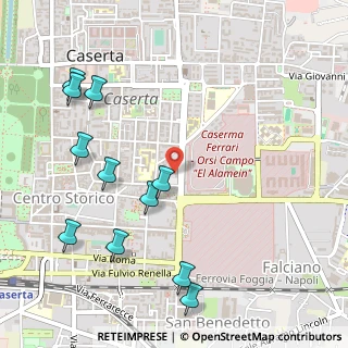 Mappa Viale Alberto Beneduce, 81100 Caserta CE, Italia (0.67545)