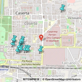 Mappa Viale Alberto Beneduce, 81100 Caserta CE, Italia (0.67364)