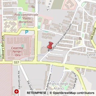 Mappa Via Francesco Marchesiello, 51, 81100 Caserta, Caserta (Campania)