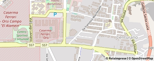 Mappa Caserta