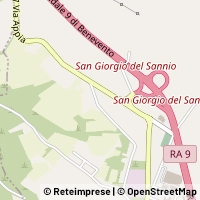 Kartta San Giorgio del Sannio