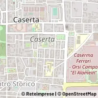 Kaart Caserta