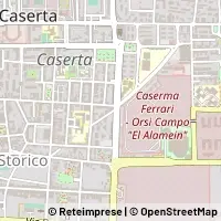 Map Caserta