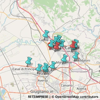 Mappa Via Vincenzo Cuoco, 81050 San Tammaro CE, Italia (6.12526)
