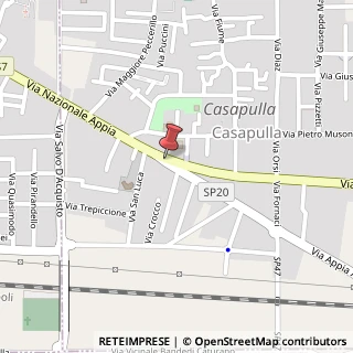 Mappa Via Appia, 246, 81020 Casapulla, Caserta (Campania)
