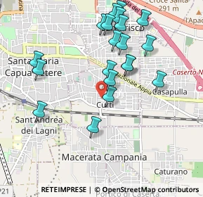 Mappa Via Bolzano, 81040 Curti CE, Italia (1.0695)