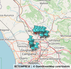 Mappa Via Bolzano, 81040 Curti CE, Italia (8.18688)