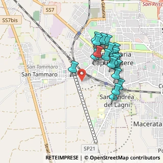 Mappa Vicolo III Pratilli, 81055 Santa Maria Capua Vetere CE, Italia (0.9155)