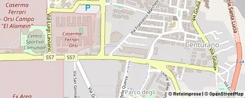 Mappa Caserta