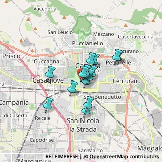 Mappa Via Raffaele Gasparri, 81100 Caserta CE, Italia (1.158)