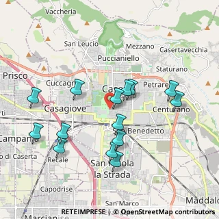 Mappa Via Raffaele Gasparri, 81100 Caserta CE, Italia (2.055)
