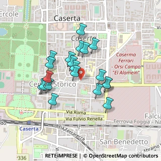 Mappa Via Paolo Emilio Santorio, 81100 Caserta CE, Italia (0.408)