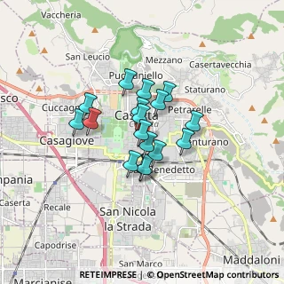 Mappa Via Paolo Emilio Santorio, 81100 Caserta CE, Italia (1.19882)