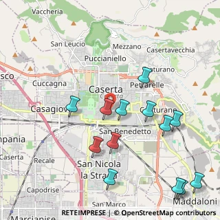 Mappa Via san, 81100 Caserta CE, Italia (2.53615)