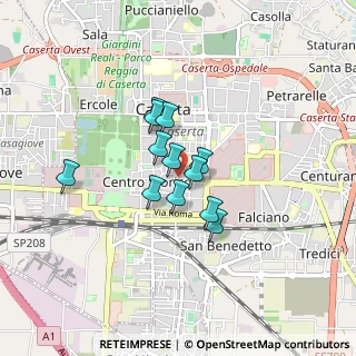 Mappa Via Paolo Emilio Santorio, 81100 Caserta CE, Italia (0.6)