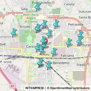 Mappa Via Paolo Emilio Santorio, 81100 Caserta CE, Italia (0.97611)