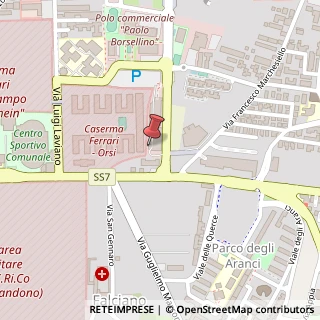 Mappa Centro Commerciale IPERION, Via Paolo Borsellino, 81100 Caserta CE, Italia, 81100 Caserta, Caserta (Campania)