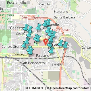 Mappa Centro Commerciale IPERION, 81100 Caserta CE, Italia (0.746)