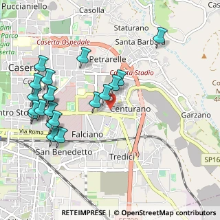 Mappa Viale Francesco Cilea, 81100 Caserta CE, Italia (1.2375)