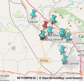 Mappa Via Circumvallazione Di San Tammaro, 81050 San Tammaro CE, Italia (3.34417)