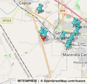 Mappa Via Circumvallazione Di San Tammaro, 81050 San Tammaro CE, Italia (2.27273)