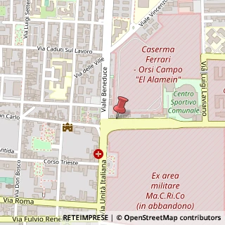 Mappa Viale Medaglie D'Oro, 5, 81100 Caserta, Caserta (Campania)
