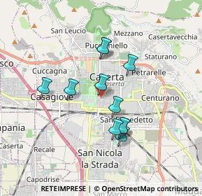 Mappa Via del Redentore, 81100 Caserta CE, Italia (1.56091)