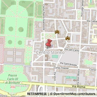 Mappa Via del Redentore, 20, 81100 Caserta, Caserta (Campania)