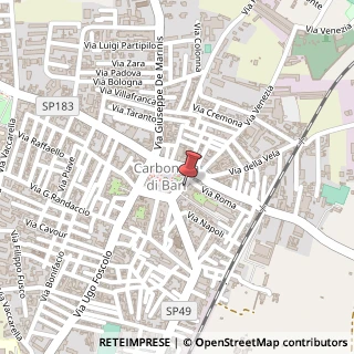 Mappa Piazza di Carbonara Umberto I, 85, 70100 Bari, Bari (Puglia)