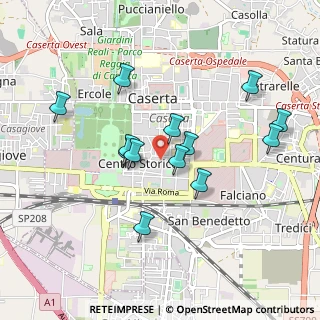 Mappa Via Paolo Emilio Sartorio, 81100 Caserta CE, Italia (0.91231)