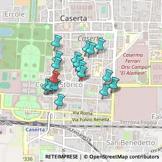 Mappa Aldifreda, 81100 Caserta CE, Italia (0.3835)